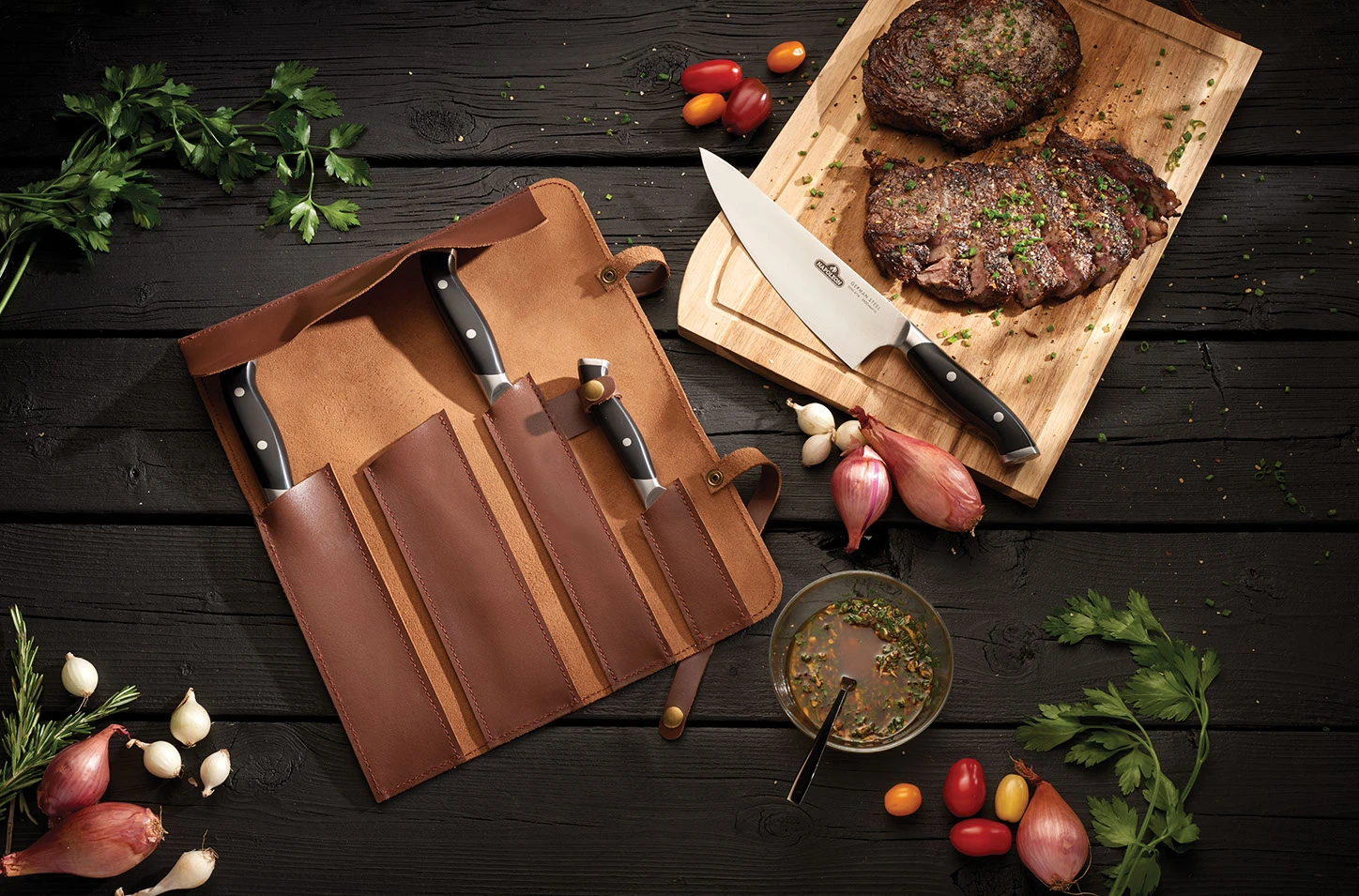 Napoleon Leder Messertasche – Bild 2