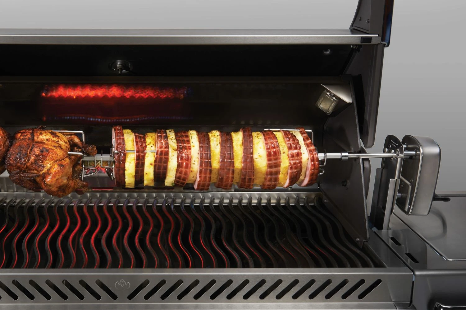 Napoleon Drehspieß / Rotisserie Comm. Quality Für Prestige Pro 665 – Bild 3