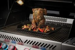 Napoleon Keramische Grillplatte 43 X 25 Cm Mit Geflügelaufsatz -Napoleon 70150 napoleon keramikplatte haehnchen