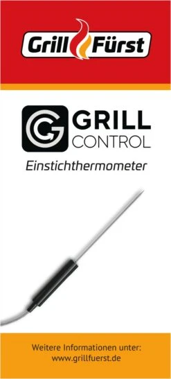 Napoleon Prestige Pro 825-3 Edelstahl Gasgrill Inkl. Drehspieß Und Bodenbeleuchtung - Modell 2023 - SMART Deal Inkl. Grillfürst Grill Control Mit Companion Device Und Einstichthermometer -Napoleon Grill Control Einstichthermometer
