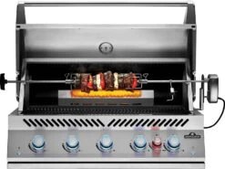 Napoleon 700-Series 38" BIG38 Edelstahl Einbaugrill Inkl. Drehspieß - Modell 2023 -Napoleon Napoleon Einbaugrill 700 Series BIG38 Edelstahl Rotisserie Schaschlik