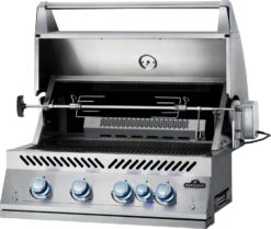 Napoleon 700-Series 32" BIG32 Edelstahl Einbaugrill Inkl. Drehspieß - Modell 2023 29 Napoleon 700-Series 32" BIG32 Edelstahl Einbaugrill Inkl. Drehspieß - Modell 2023 -Napoleon Napoleon Einbaugrill BIG32 Drehspiess Motor