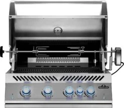 Napoleon 700-Series 32" BIG32 Edelstahl Einbaugrill Inkl. Drehspieß - Modell 2023 21 Napoleon 700-Series 32" BIG32 Edelstahl Einbaugrill Inkl. Drehspieß - Modell 2023 -Napoleon Napoleon Einbaugrill BIG32 Rotisserie Motor Drehspiess