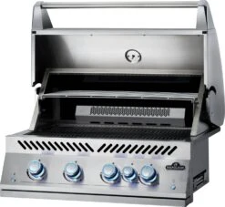 Napoleon 700-Series 32" BIG32 Edelstahl Einbaugrill Inkl. Drehspieß - Modell 2023 26 Napoleon 700-Series 32" BIG32 Edelstahl Einbaugrill Inkl. Drehspieß - Modell 2023 -Napoleon Napoleon Einbaugrill BIG32 Warmhalterost hinten