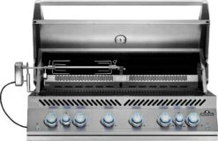 Napoleon 700-Series 44" BIG44 Edelstahl Einbaugrill Inkl. Drehspieß - Modell 2023 -Napoleon Napoleon Einbaugrill BIG44 Rotisserie links