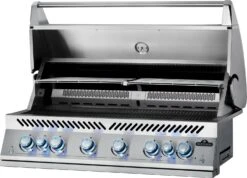 Napoleon 700-Series 44" BIG44 Edelstahl Einbaugrill Inkl. Drehspieß - Modell 2023 -Napoleon Napoleon Einbaugrill BIG44RB Warmhalterost