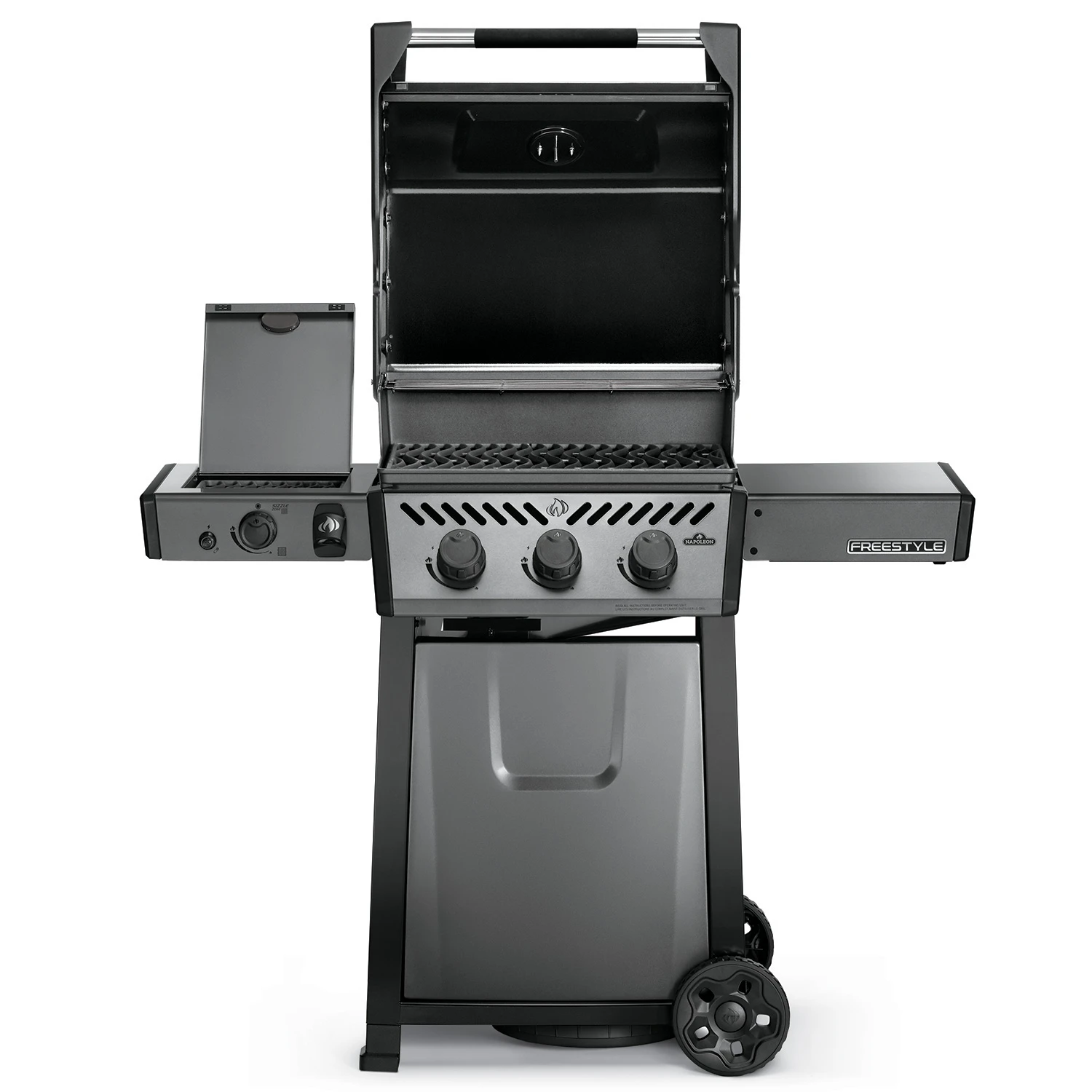 Napoleon Freestyle 365 Gasgrill, Graphit - Mit Sizzle Zone - Modell 2023 1 Napoleon Freestyle 365 Gasgrill, Graphit - Mit Sizzle Zone - Modell 2023