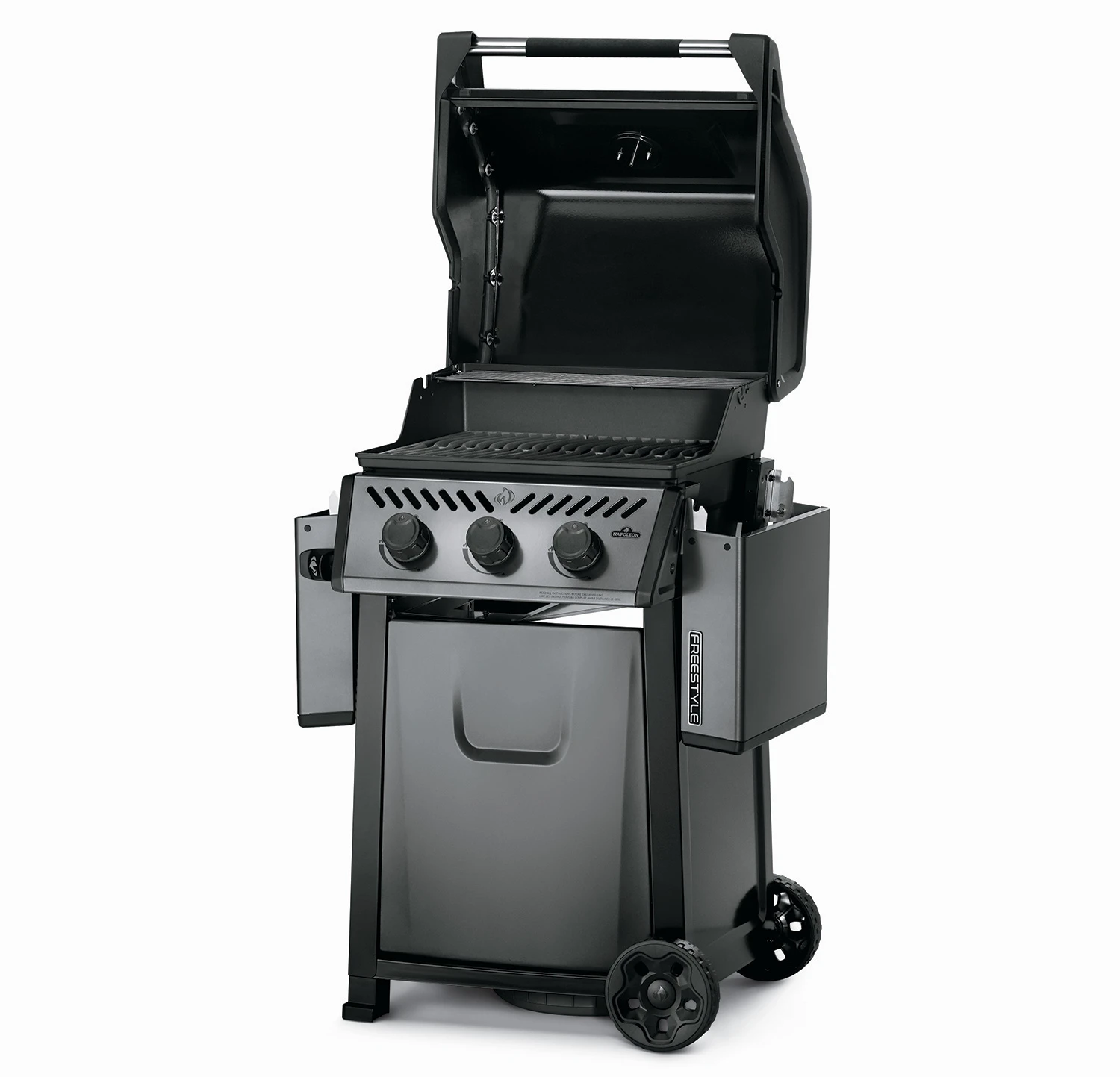 Napoleon Freestyle 365 Gasgrill, Graphit - Modell 2023 - X-DEAL Inkl. Abdeckhaube Und Gussplatte 5 Napoleon Freestyle 365 Gasgrill, Graphit - Modell 2023 - X-DEAL Inkl. Abdeckhaube Und Gussplatte – Bild 5
