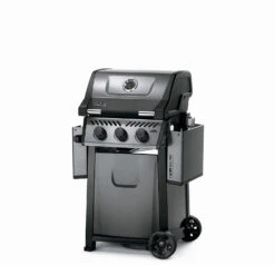 Napoleon Freestyle 365 Gasgrill, Graphit - Modell 2023 - X-DEAL Inkl. Drehspiess -Napoleon Napoleon Freestyle 365 Gasgrill Seiten abgeklappt 1