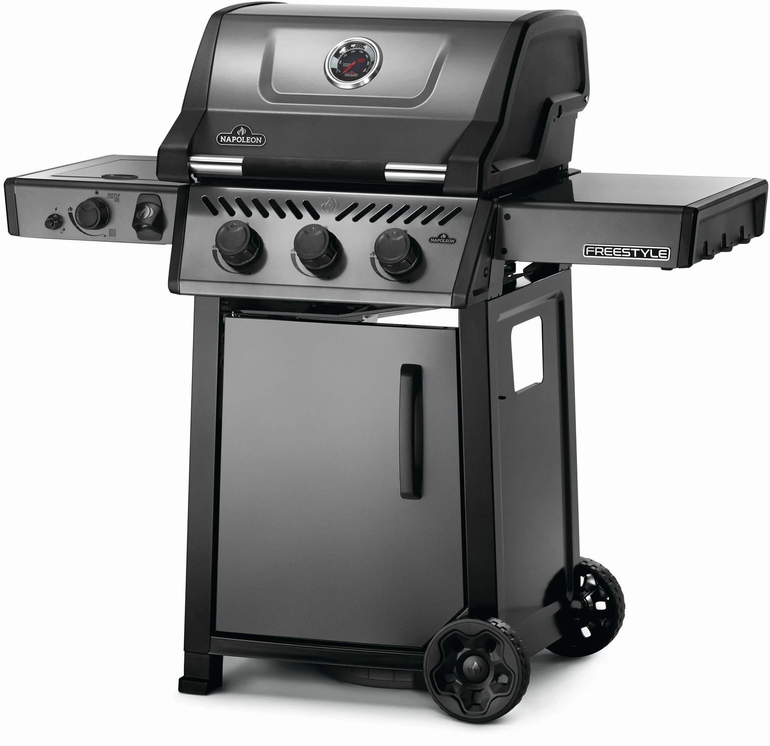 Napoleon Freestyle 365 Gasgrill, Graphit - Mit Sizzle Zone Und Tür - Modell 2023 NEU 2 Napoleon Freestyle 365 Gasgrill, Graphit - Mit Sizzle Zone Und Tür - Modell 2023 NEU – Bild 2