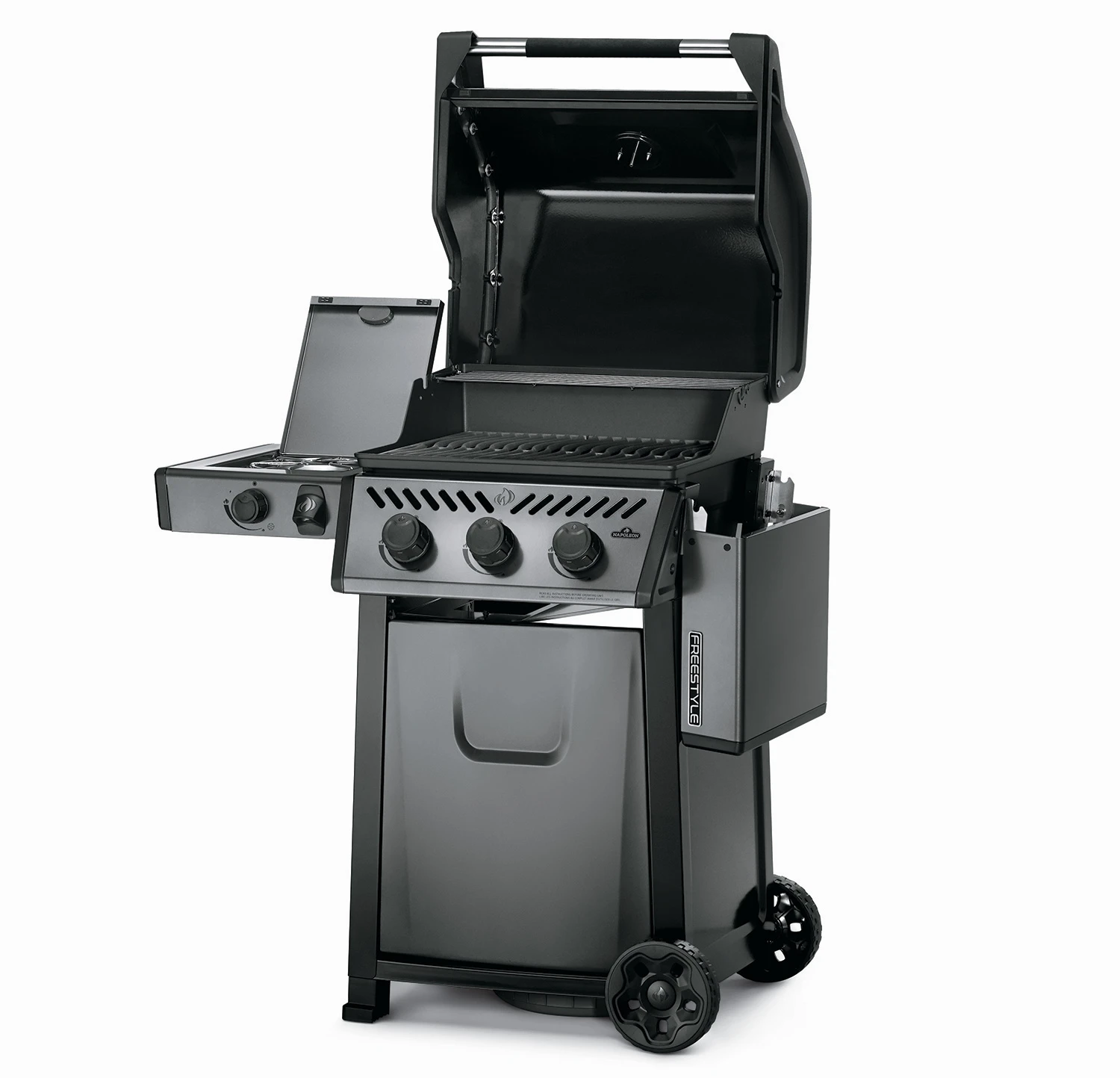 Napoleon Freestyle 365 Gasgrill, Graphit - Mit Seitenbrenner - Modell 2023 - X-DEAL Inkl. Abdeckhaube Und Gussplatte 6 Napoleon Freestyle 365 Gasgrill, Graphit - Mit Seitenbrenner - Modell 2023 - X-DEAL Inkl. Abdeckhaube Und Gussplatte – Bild 6