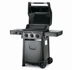 Napoleon Freestyle 365 Gasgrill, Graphit - Mit Sizzle Zone - Modell 2023 21 Napoleon Freestyle 365 Gasgrill, Graphit - Mit Sizzle Zone - Modell 2023 -Napoleon Napoleon Gasgrill Freestyle 365 Side Deckel offen 1
