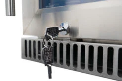 Napoleon Outdoor - Kühlschrank, 135 Liter, Rechtsdrehende Tür Mit Doppelverglasung Und LED Beleuchtung - Wasserdicht Nach IP24 -Napoleon Napoleon Kuehlschrank abschliessbar NFR135ORGL