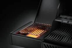 Napoleon Phantom Rogue SE 425 Gasgrill, Mattschwarz Mit Sizzle Zone Und Heckbrenner - Modell 2023 -Napoleon Napoleon Phantom Rogue RSE425SIBK 1PHM Detail Side Burnr No 16 1671185649