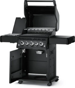 Napoleon Phantom Rogue SE 425 Gasgrill, Mattschwarz Mit Sizzle Zone Und Heckbrenner - Modell 2023 -Napoleon Napoleon Phantom Rogue RSE425SIBK 1PHM Prod Open Ang
