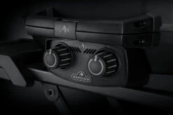 Napoleon Phantom TravelQ PRO285X Kompakt Gasgrill, Mattschwarz - Mit Klappbarem Wagen Inkl. Warmhalterost - Modell 2023 -Napoleon Napoleon Phantom TravelQ PRO285X drehregler