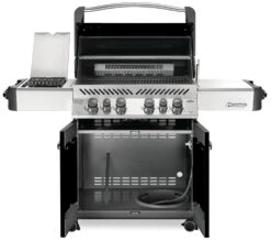 Napoleon Prestige 500 Gasgrill, Schwarz - Mit Safety Glow - X-DEAL Inkl. Grillthermometer, Schneidebrett Und Windschild Für SIZZLE ZONE 21 Napoleon Prestige 500 Gasgrill, Schwarz - Mit Safety Glow - X-DEAL Inkl. Grillthermometer, Schneidebrett Und Windschild Für SIZZLE ZONE -Napoleon Napoleon Prestige 500 Gasgrill schwarz open 2