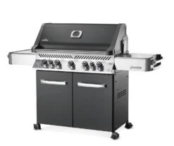 Napoleon Prestige 665 Gasgrill, Charcoal Grau - Mit Safety Glow - Modell 2023
