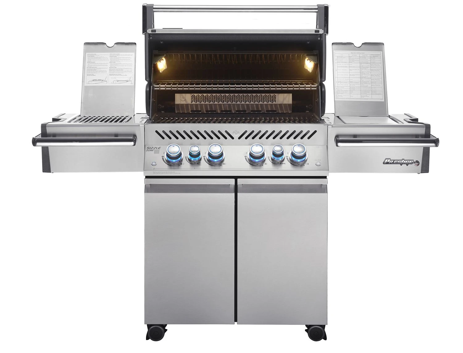 Napoleon Prestige Pro 500-3 Edelstahl Gasgrill, Erdgas Inkl. Drehspieß - Modell 2023 1 Napoleon Prestige Pro 500-3 Edelstahl Gasgrill, Erdgas Inkl. Drehspieß - Modell 2023