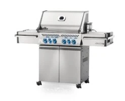 Napoleon Prestige Pro 500-3 Edelstahl Gasgrill Inkl. Drehspieß - Modell 2023 - SMART Deal Inkl. Grillfürst Grill Control -Napoleon Napoleon Prestige Pro 500 seitlich 01