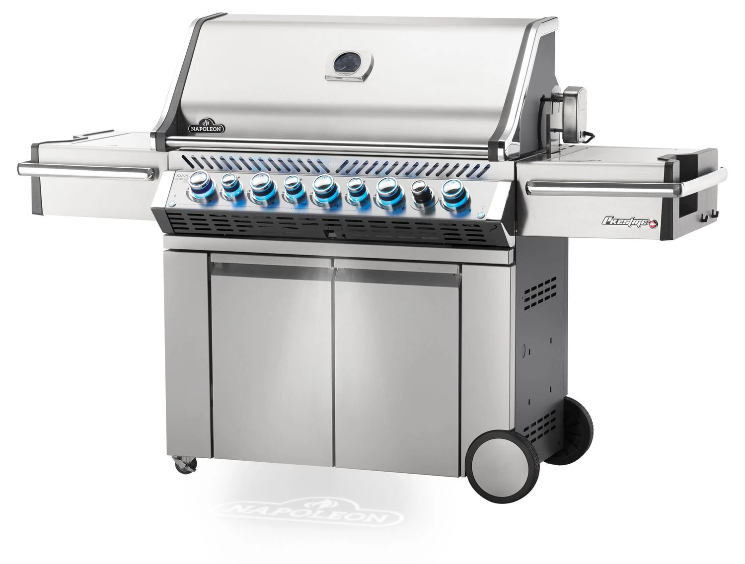 Napoleon Prestige Pro 665-3 Edelstahl Gasgrill Inkl. Drehspieß - Modell 2023 - SMART Deal Inkl. Grillfürst Grill Control Mit Companion Device Und Einstichthermometer 5 Napoleon Prestige Pro 665-3 Edelstahl Gasgrill Inkl. Drehspieß - Modell 2023 - SMART Deal Inkl. Grillfürst Grill Control Mit Companion Device Und Einstichthermometer – Bild 5