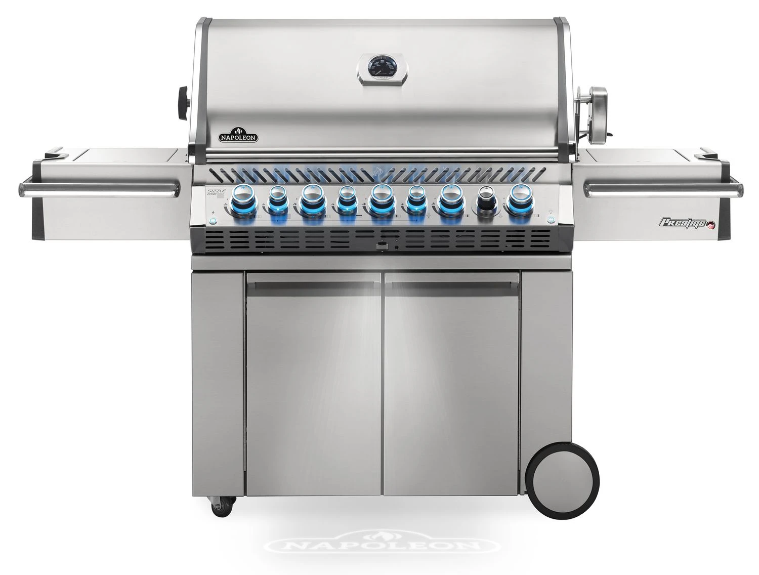 Napoleon Prestige Pro 665-3 Edelstahl Gasgrill Inkl. Drehspieß - X-DEAL Inkl. Napoleon TravelQ PRO285 Kompakt Gasgrill – Bild 2