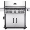 Napoleon Rogue SE 625 Edelstahl Gasgrill Mit Sizzle Zone Und Heckbrenner - SMART Deal Inkl. Grillfürst Grill Control - Modell 2023