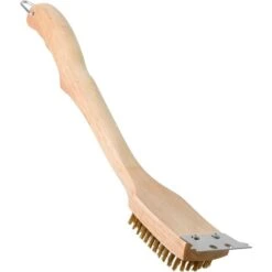 Napoleon Grill-Reinigungsbürste Mit Messingborsten, Holzgriff, Grill-Reinigungsbürste