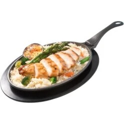 Napoleon Gusseisen-Pfanne + Untersetzer -Napoleon Napoleon Gusseisen Pfanne Untersetzer@@9ggzzn0j 4