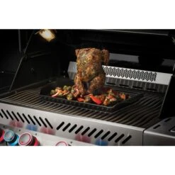 Napoleon Keramische Grillplatte 43 X 25cm, Mit Geflügelhalter -Napoleon Napoleon Keramische Grillplatte 43 x 25cm mit Gefl gelhalter@@1680452 4