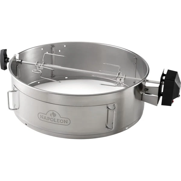 Napoleon Rotisserie Heavy Duty, Für Holzkohle Kugelgrill Ø 57cm, Grillspieß 1 Napoleon Rotisserie Heavy Duty, Für Holzkohle Kugelgrill Ø 57cm, Grillspieß