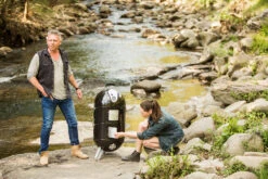 Napoleon Apollo 3 In 1, Watersmoker Und Holzkohle Kugelgrill, Ø 40cm AS200K -Napoleon napoleon apollo smoker raeuchern as200k 1