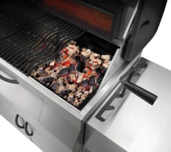 Napoleon Charcoal Professional Edelstahl Holzkohlegrill PRO605CSS -Napoleon napoleon holzkohlegrill pro605css Glut